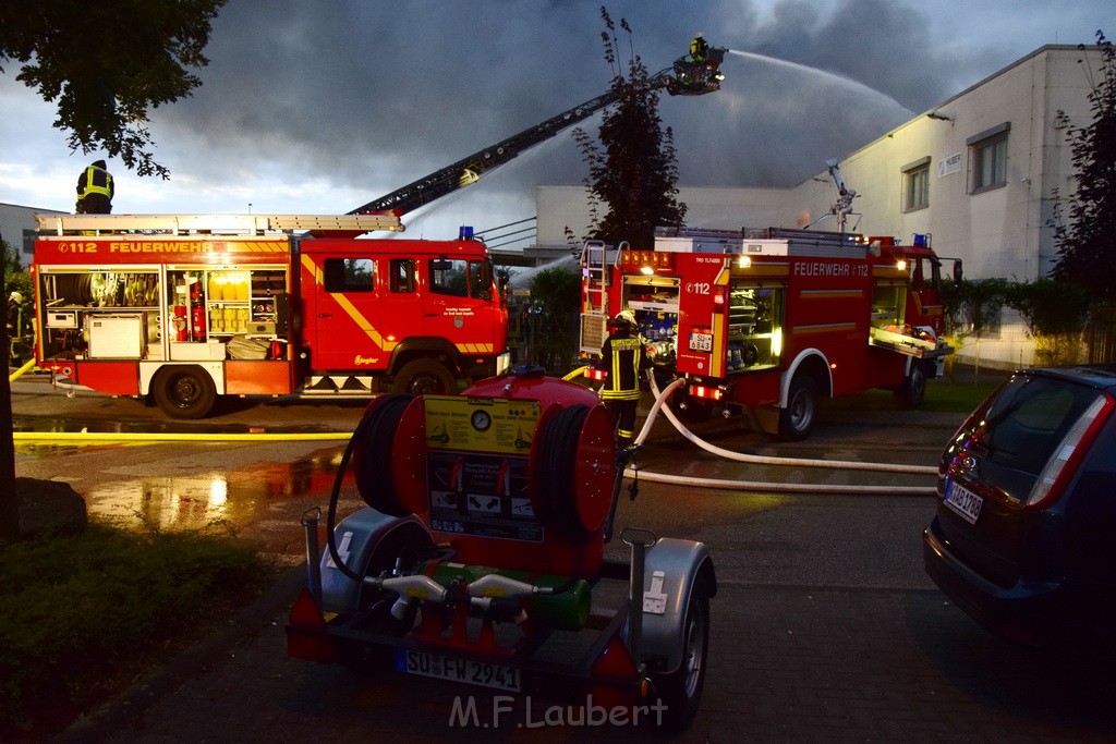 Grossbrand Halle Troisdorf Kriegsdorf Junkersring P365.JPG - Miklos Laubert